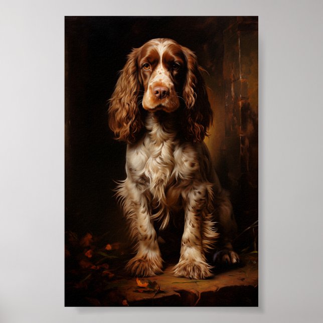 English Cocker Spaniel Poster (Front)