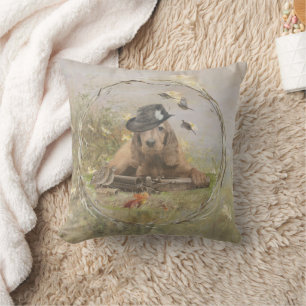English Cocker Spaniel Throw Pillow