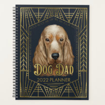 English Cocker Spaniel Working Dog Dad Funny 2022