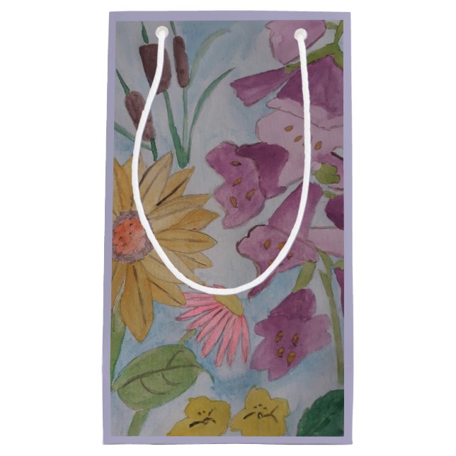 English Cottage Garden Gift Bag (Front)