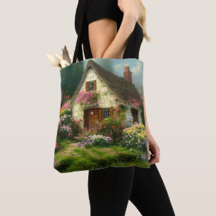 ENGLISH COTTAGE TOTE PURSE