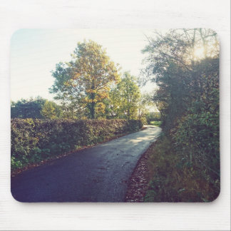 English Country Road Mouse Pad