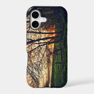 English Countryside Sunset HDR iPhone 5 case