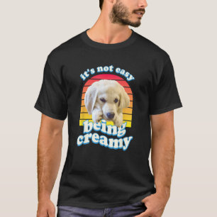 English Cream Golden Retriever ECGR Puppy Vintage T-Shirt