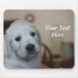English Cream Goldens Mouse Pad