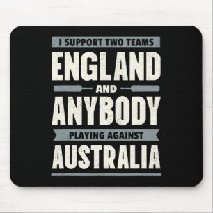 English Cricket Shirt Two Teams Not Australia Funn Mouse Pad