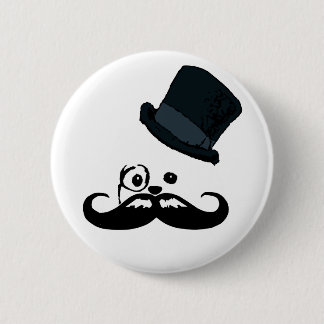 English Dog 2 Inch Round Button