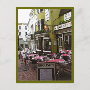 English Eatery Alley, Brighton (UK) Postcard