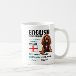 English Er Spaniel Origin Funny Er Spaniel Lover Coffee Mug