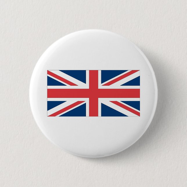 English Flag 2 Inch Round Button (Front)