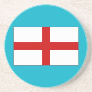 English Flag Drink Coaster
