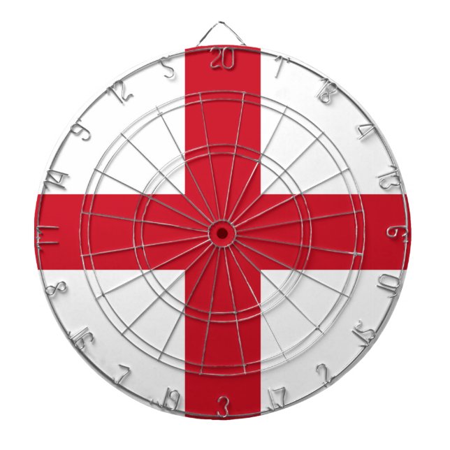 English Flag (England) Dartboard (Front)