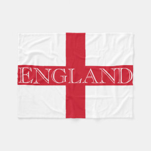 English Flag England fbcn Fleece Blanket