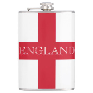 English Flag England flacnt Hip Flask
