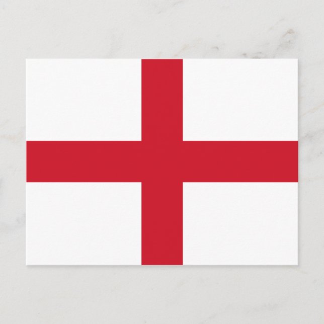 English Flag (England) Postcard (Front)