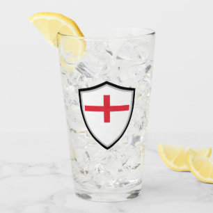 English flag glass