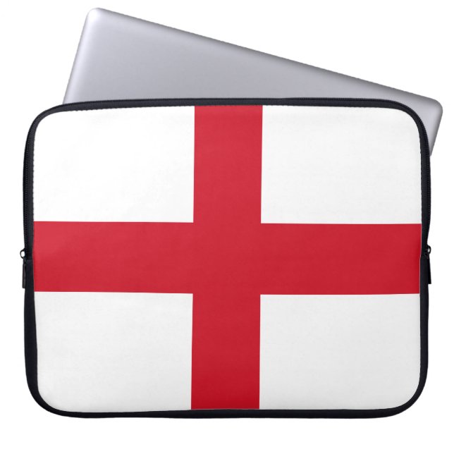 English Flag Laptop Sleeve (Front)