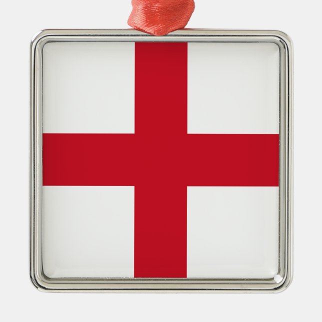 English flag metal ornament (Front)