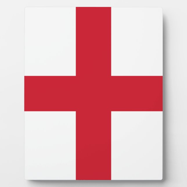 English flag plaque (Front)