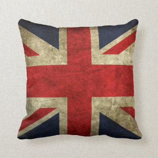 English flag throw pillow