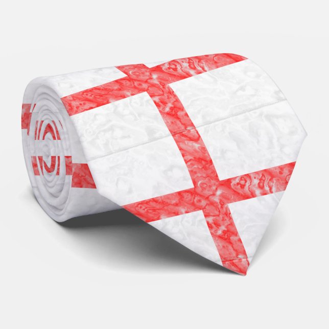 English Flag Tie (Rolled)