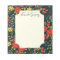 English Garden Floral Personalized Desk Notepad
