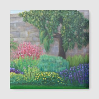 English Garden—Fridge Magnet