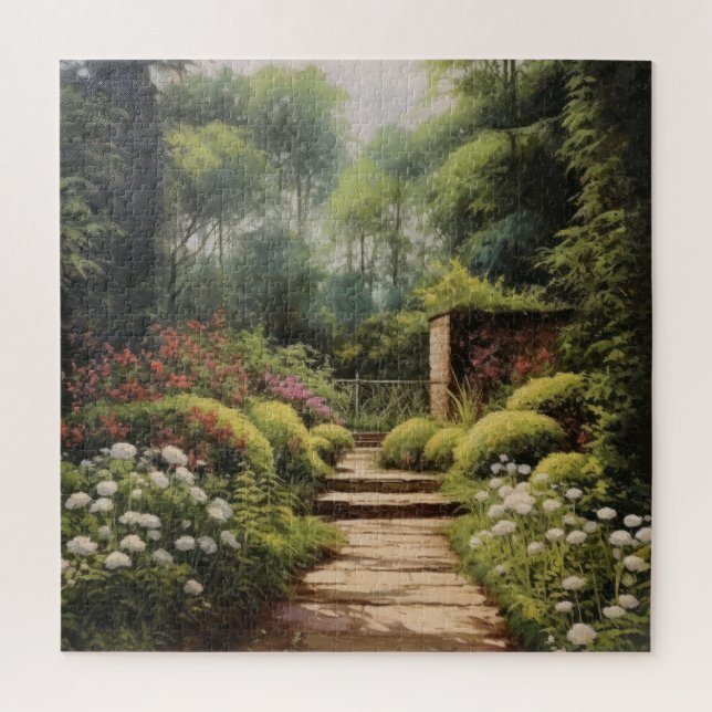 English Garden Jigsaw Puzzle (Vertical)
