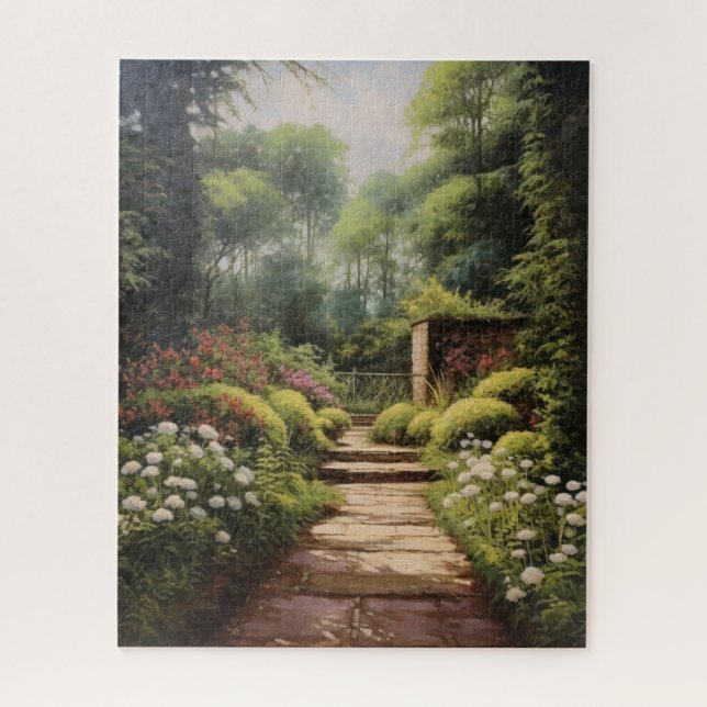 English Garden Jigsaw Puzzle (Vertical)