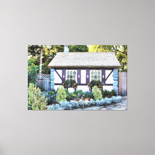 English Garden No. 1 Canvas Print