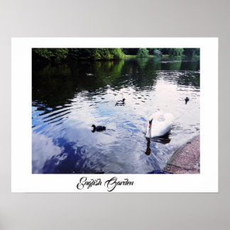 ENGLISH GARDEN poster