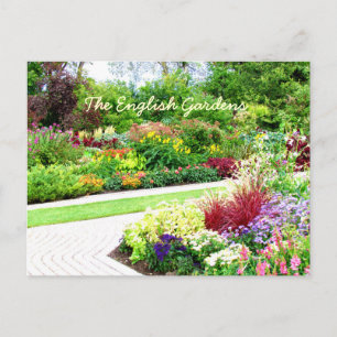 English Garden's Postcard