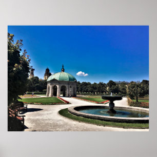 English Gardens Poster