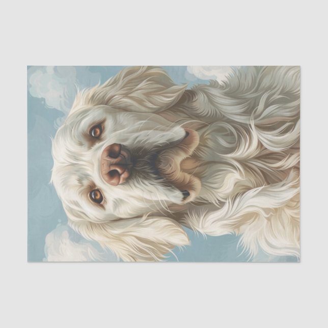 English Golden Retriever2 Tissue Paper (Front)