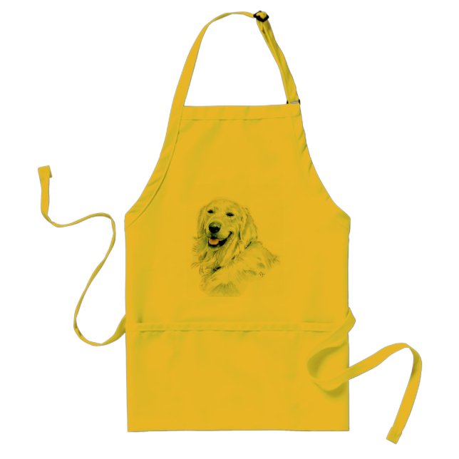 English Golden Retriever Apron (Front)