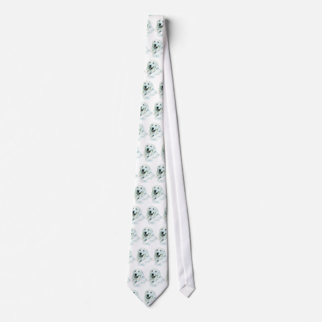 English Golden Retriever Tie (Front)