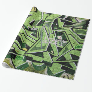 English graffiti, London, UK Wrapping Paper