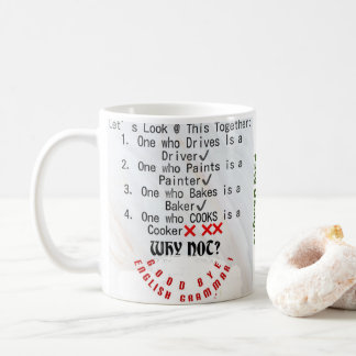 English Grammar Issue Coffee Mug