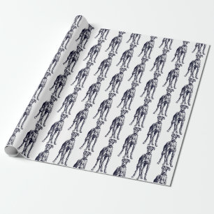 English Greyhound Breed Wrapping Paper