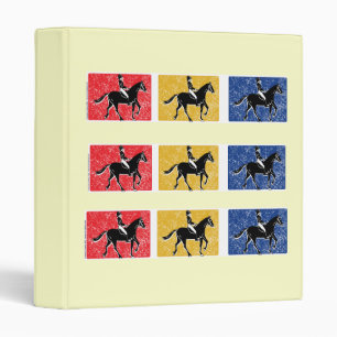 English Horse and Rider Binder