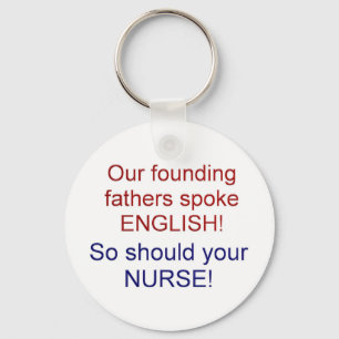 English Keychain