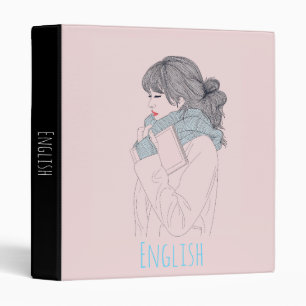 English Literature student 3 Ring Binder