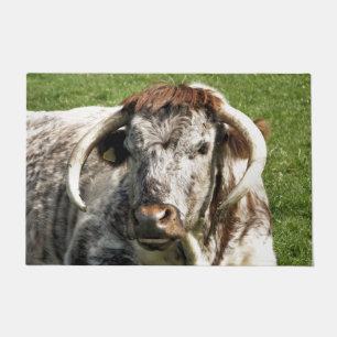 ENGLISH LONGHORN  DOORMAT