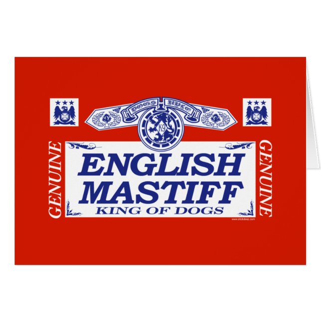 English Mastiff (Front Horizontal)
