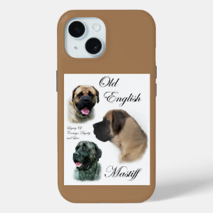 English Mastiff Art iPhone 15 Case