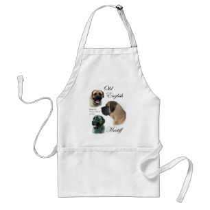 English Mastiff Art Gifts Standard Apron