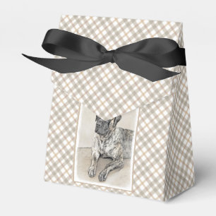 English Mastiff (Brindle) Painting - Dog Art Favor Box