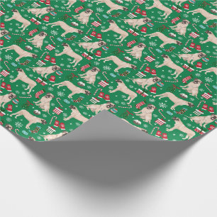 English Mastiff Christmas dog Wrapping Paper