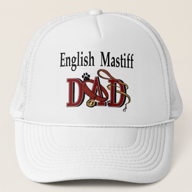 English Mastiff Dad Hat (Front)