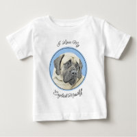 English Mastiff (Fawn) Painting - Original Dog Art